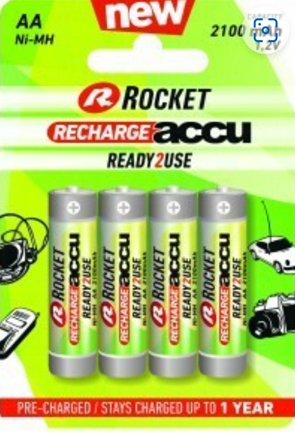 Rocket akumulatorki 2100mAh R6/AA 4szt