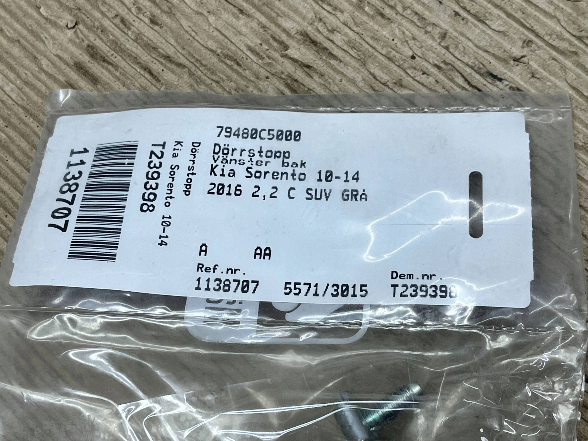 limiter door tylnych KIA Sorento 79480C5000