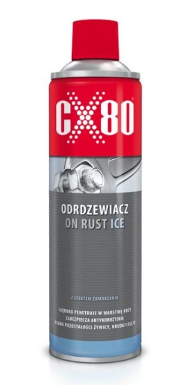 Odrdzewiacz CX-80 z efektem zamrażania 368 500 ml