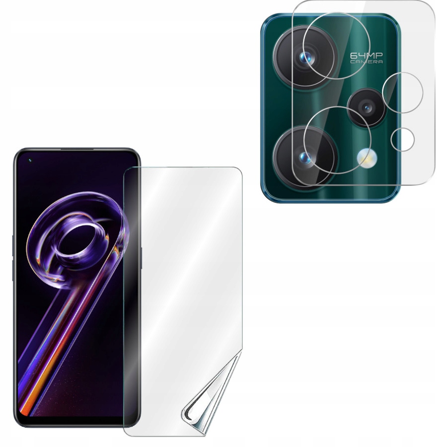 

Folia Hybryda Szkło Na Aparat Do Realme 9 5G