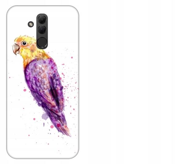 

Etui pokrowiec Huawei Mate 20 Lite Ptak papuga akw