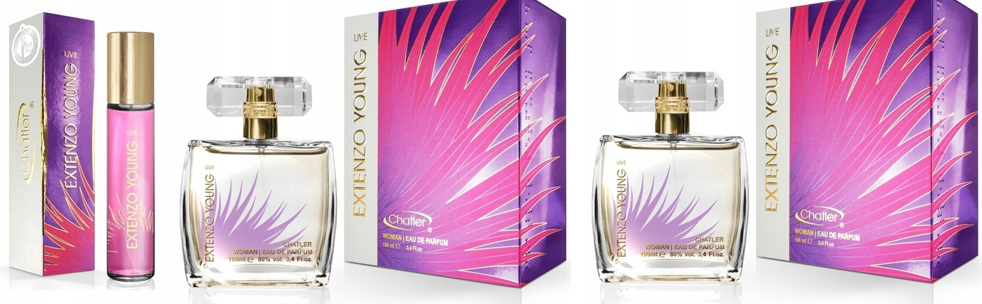 Chatler Extenzo Young 2x100 ml 30 ml parfémovaná voda