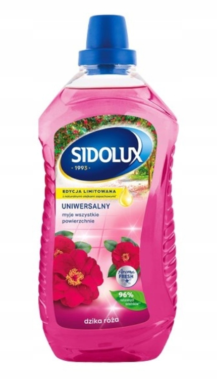 

Sidolux płyn do mycia podłóg dzika róża 1L