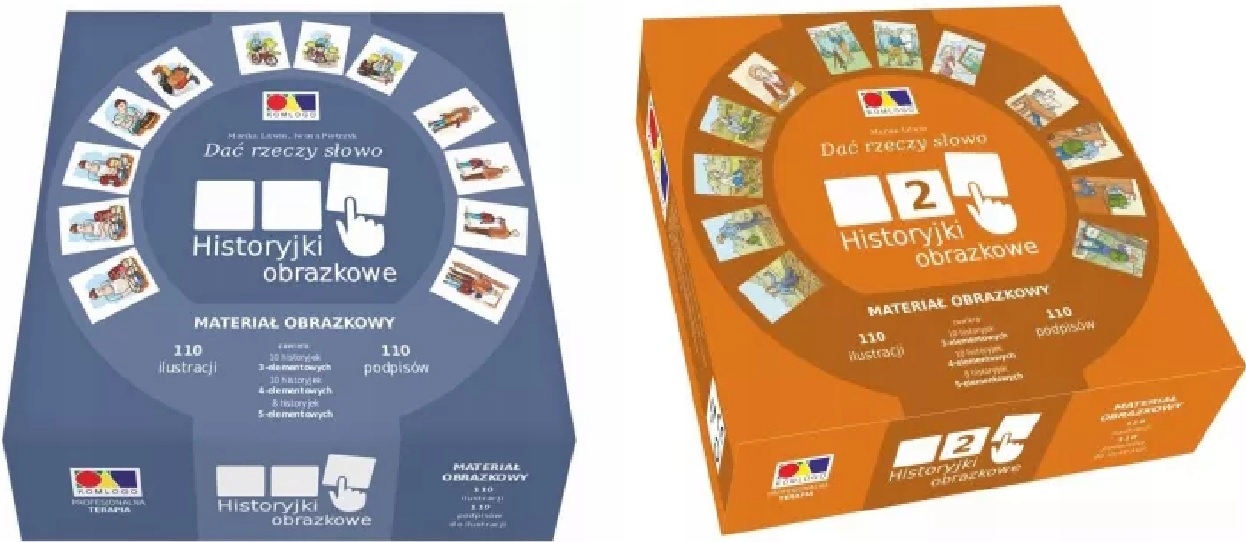 Dać rzeczy słowo. Historyjki obrazkowe 1+2