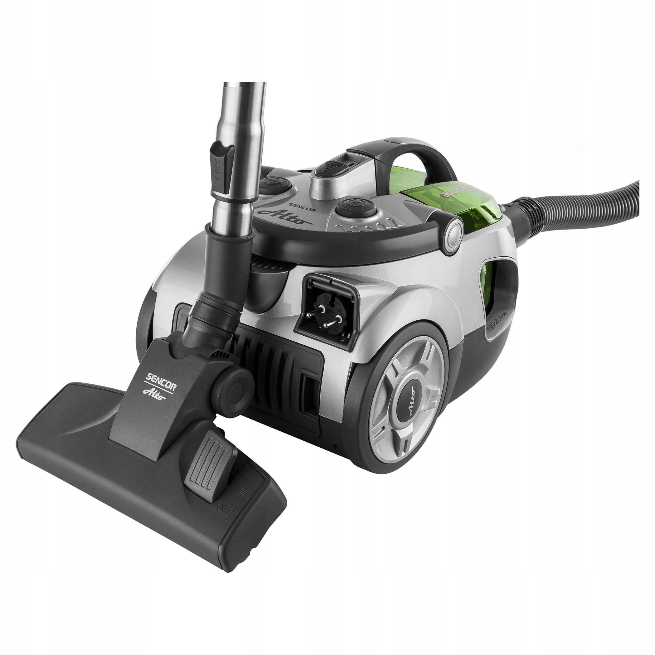 Odkurzacz bezworkowy cyklonowy SENCOR SVC 730GR 800W ECO HEPA cichy Kod producenta SVC 730GR-EUE2