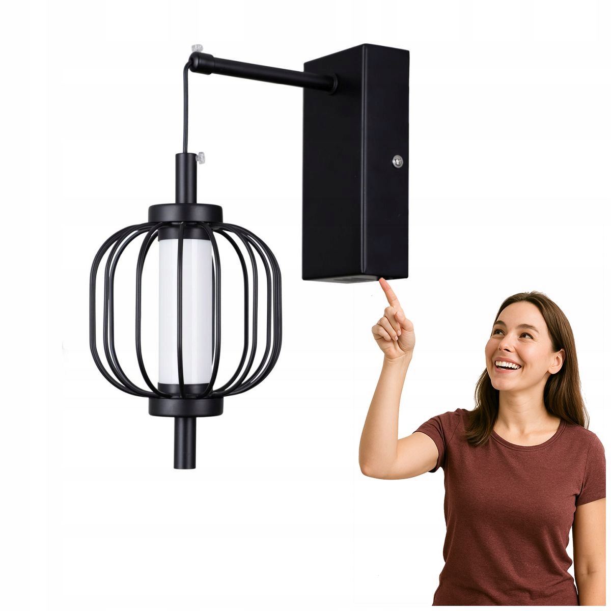 Led nástěnné svítidlo 4W Pedro WL-34405-1-BK Italux