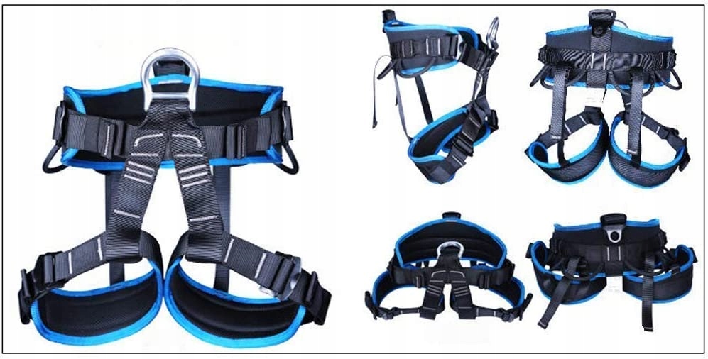 Szelki do wspinaczki bezpieczeństwa samoblokujące Model Wspinaczkowe