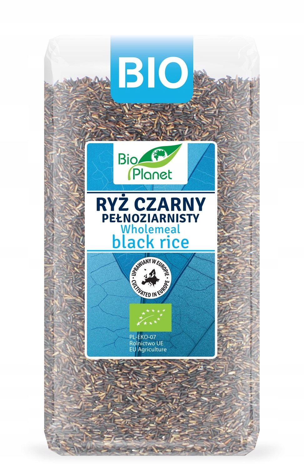Černá Celozrnná Rýže (pěstovaná V Evropě) Bio 500 g Bio Planet