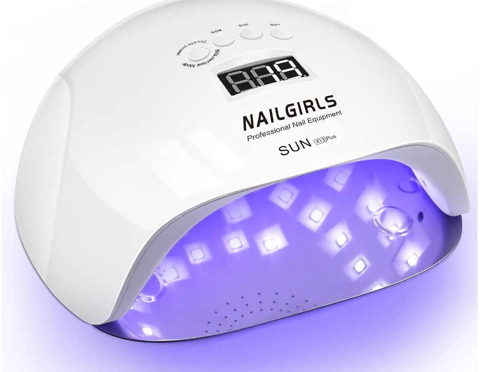 NAILGIRLS Lampa UV LED 150W Do Paznokci Z Sensorem LCD I Timerem — miniatura 7