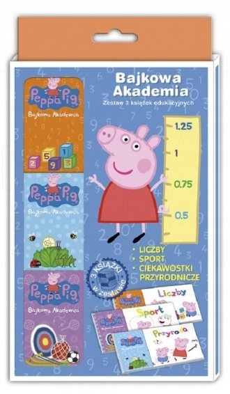 Peppa Pig Bajkowa Akademia Tom 2 Liczby, sport, ciekawostki przyrodnicze