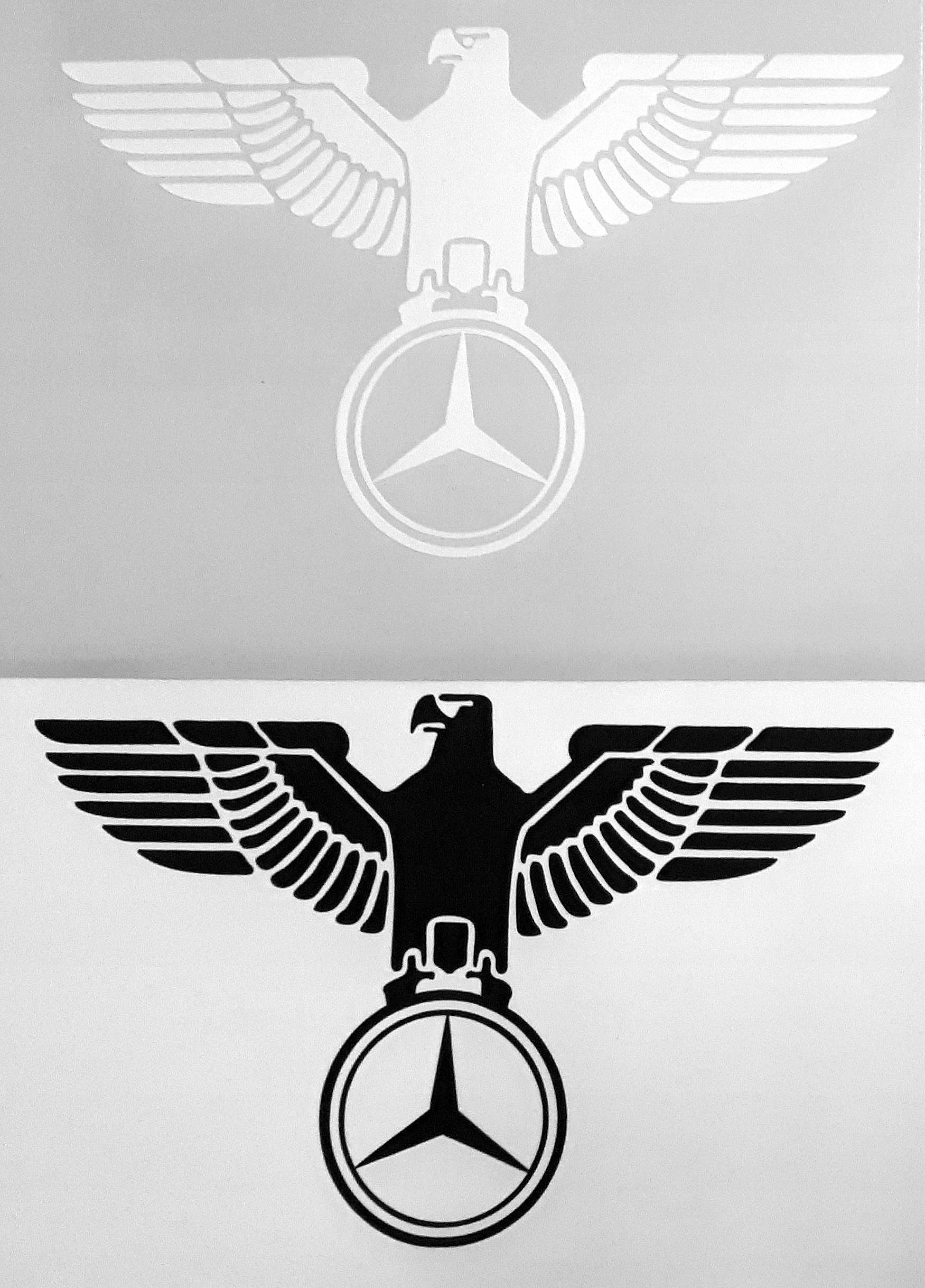 

Mercedes Orzeł naklejka