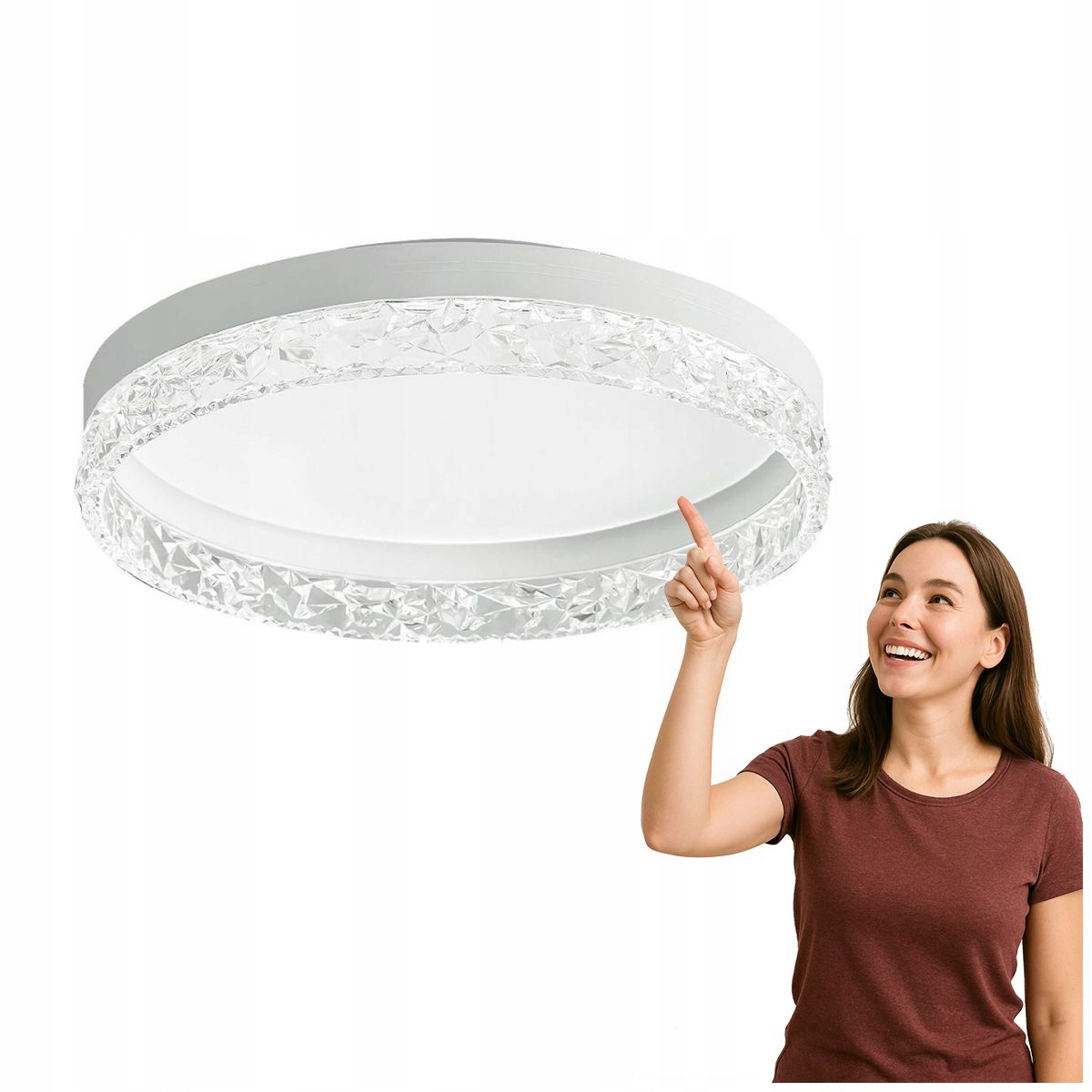 Led stropná lampa 58W Rante PLF-68590-WH Italux