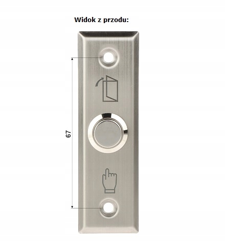 PRZYCISK OTWARCIA DRZWI NO MONOSTABILNY Marka Inna