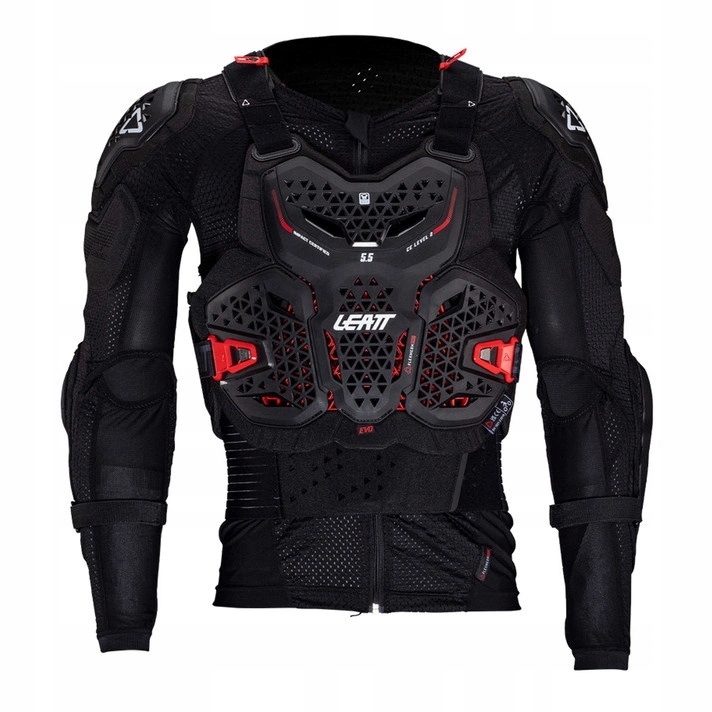 Tričko s chráničmi Leatt 5.5 Evo Black čierne Darčeky