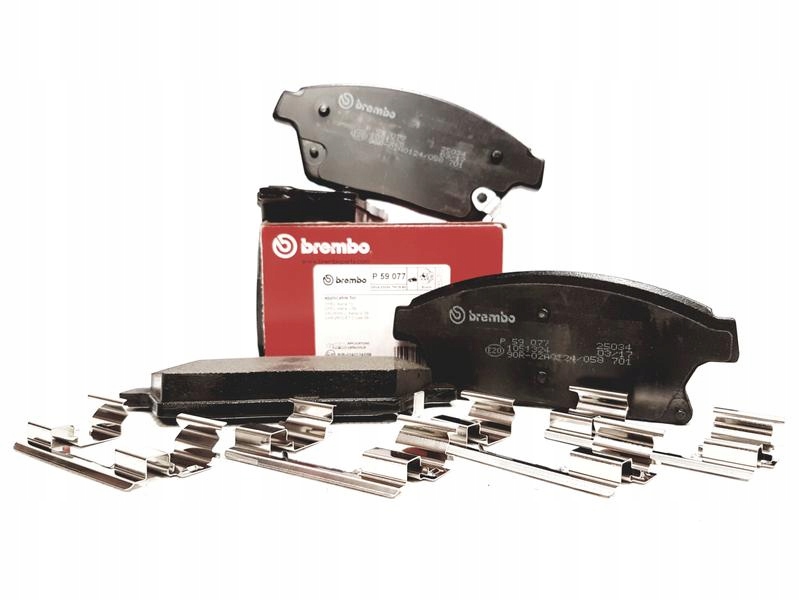 59 077 - ГАЛЬМІВНІ КОЛОДКИ BREMBO ПЕРЕДНІ CHEVROLET CRUZE
