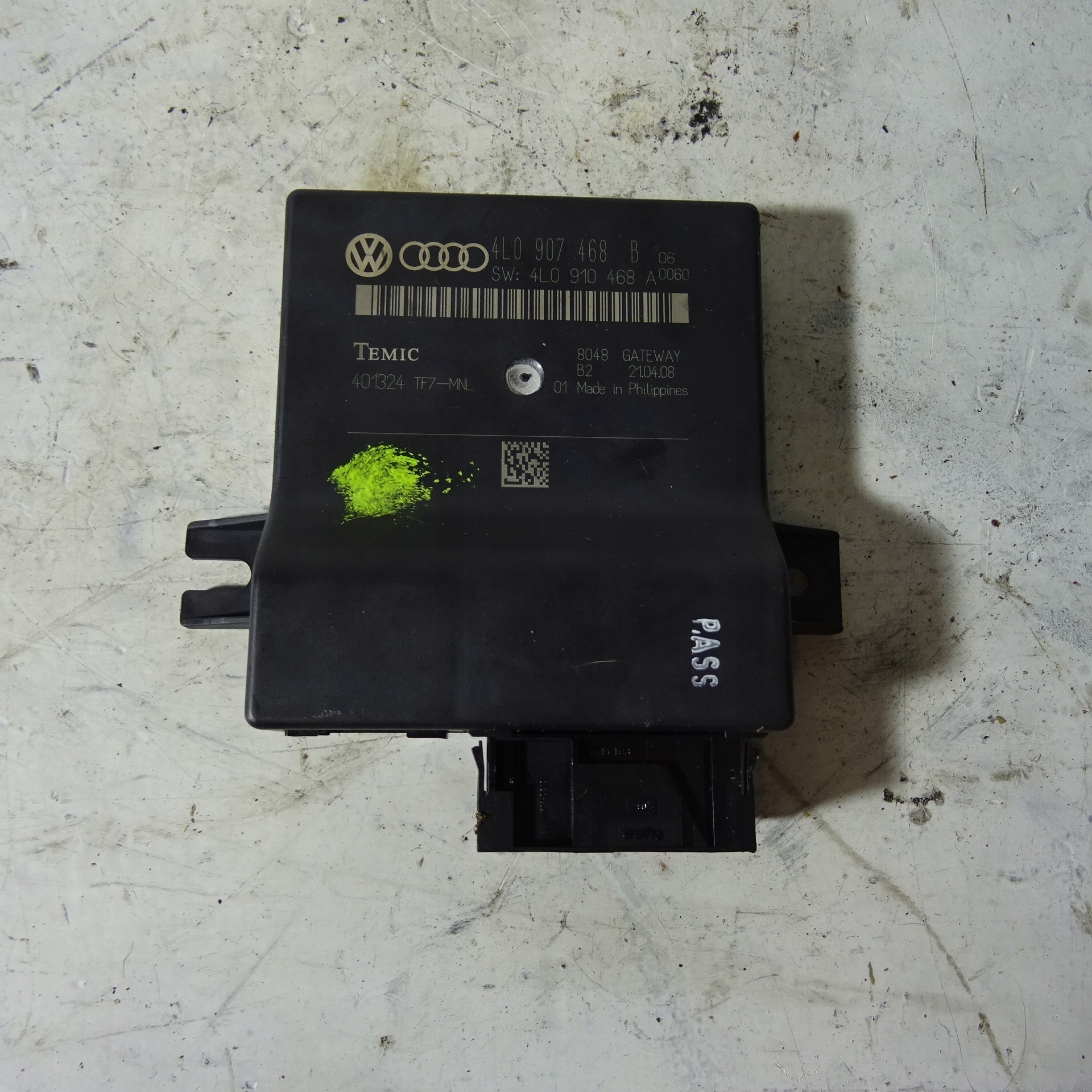 AUDI Q7 4L module GATEWAY 4L0907468B