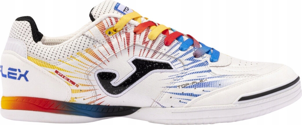 Fotbalová Obuv Joma Top Flex 2476 Indoor Bílo-červené TOPW2476IN vel. 40