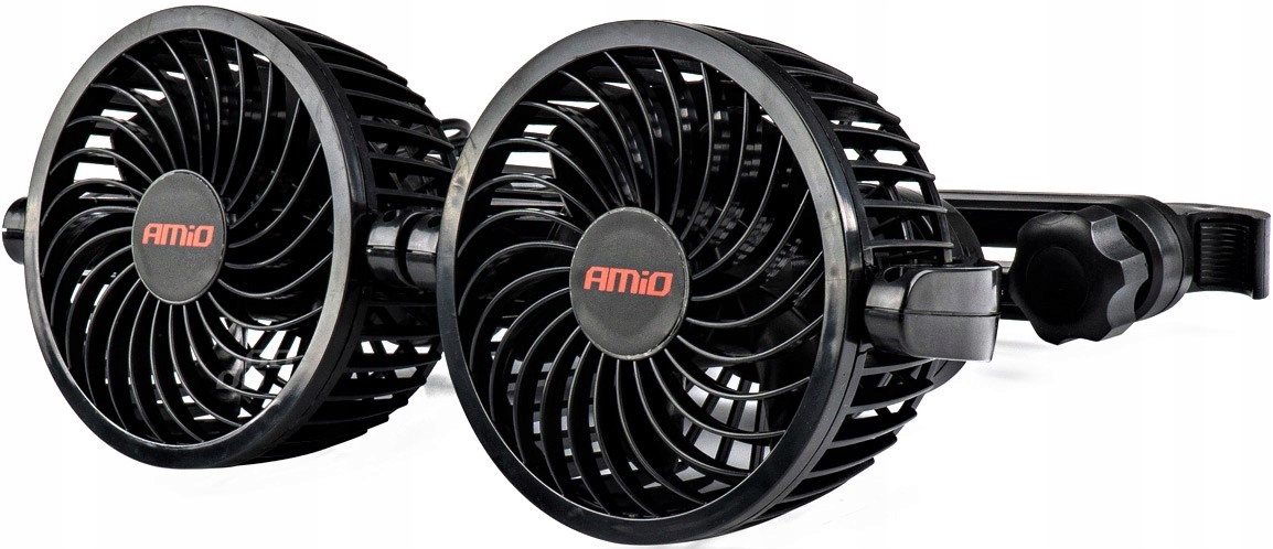 WENTYLATOR SAMOCHODOWY WIATRAK NA ZAGŁÓWEK 12V USB Stan opakowania oryginalne