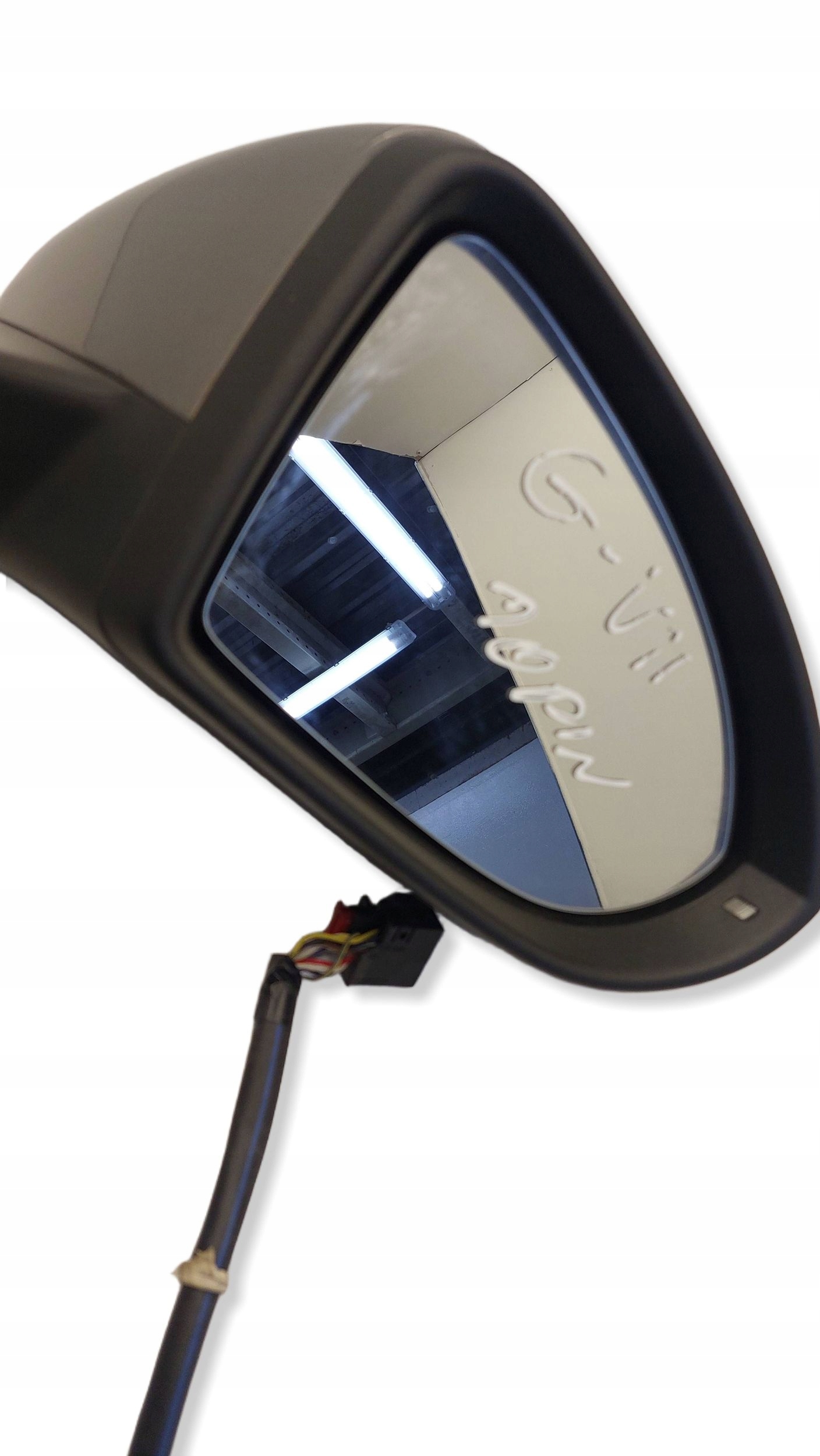 VW GOLF VII 5G 12-19r mirror right 10 PIN EUROPA original LA7N