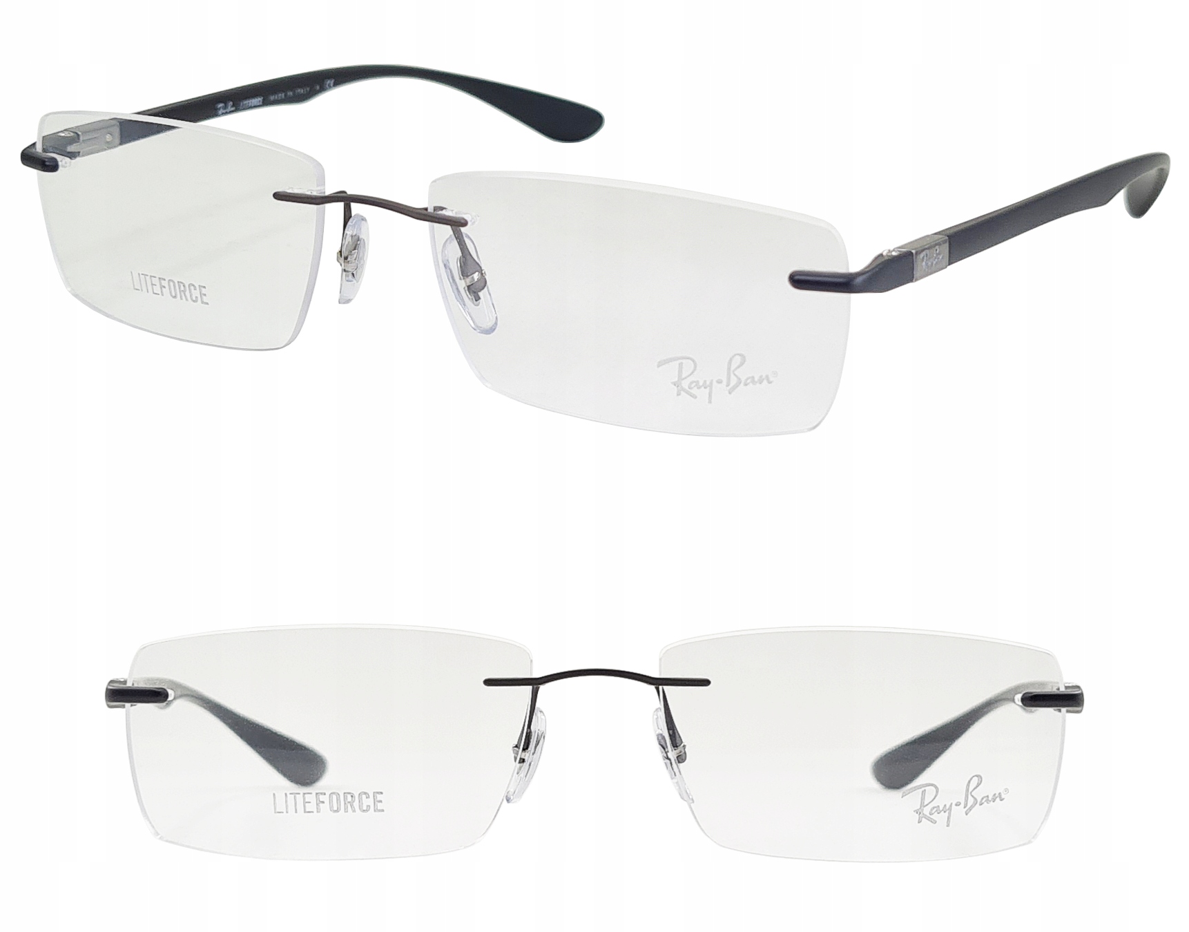 RayBan oprawki okulary korekcyjne Czarne 8724 patentki Ray-Ban