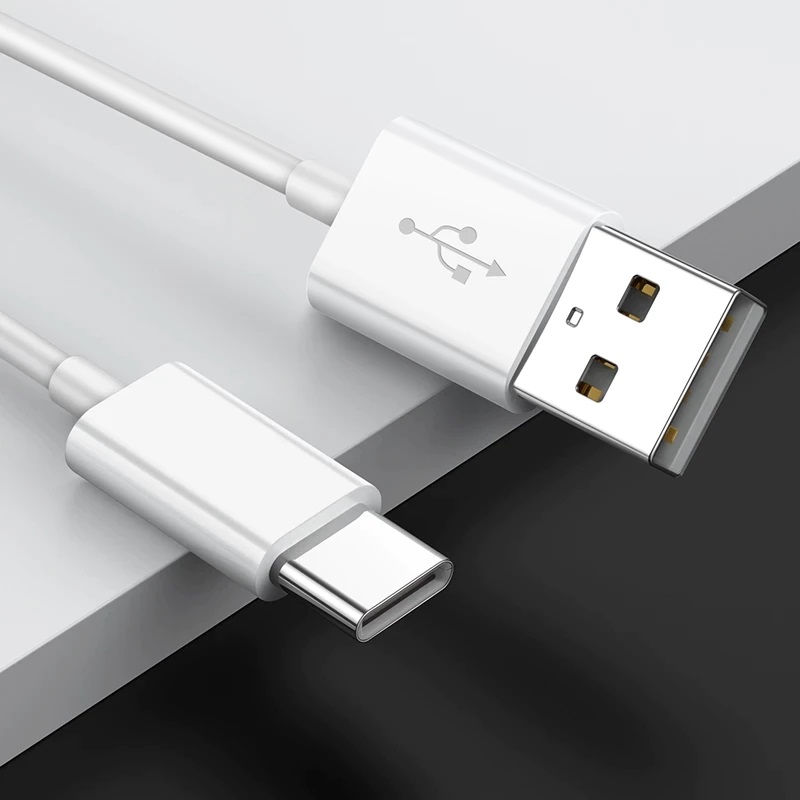 Kabel USB TYP-C biały TYP C 1m 2A Fast Charge Marka Inna
