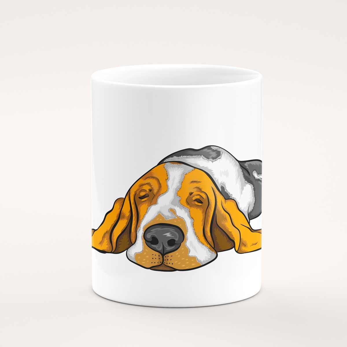 

Kubek basset monday mood pies 330 ml grafika