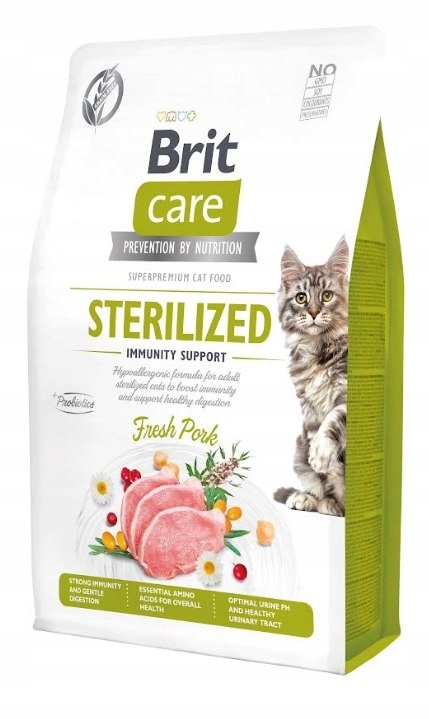 Brit Care Cat Grain-Free Sterilizovaná imunitní podpora 7 kg