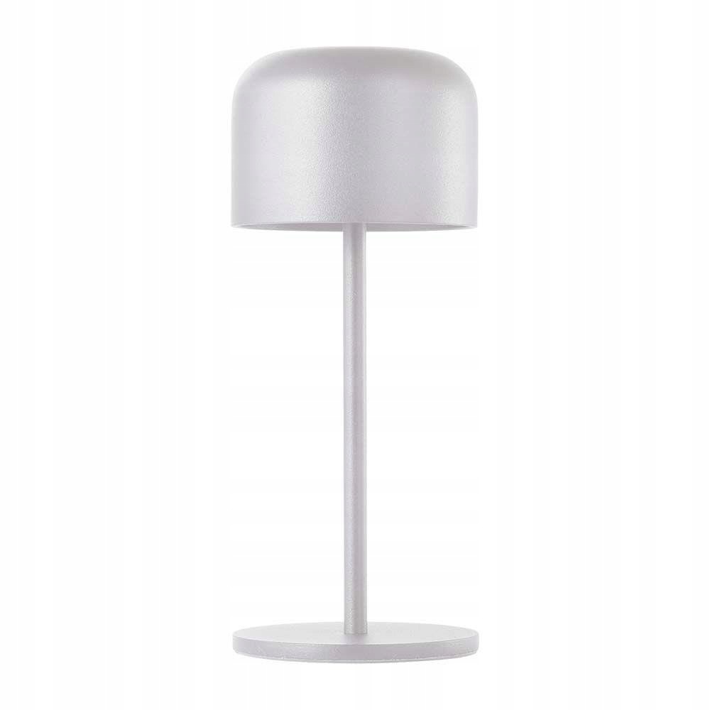 V-tac Stolní noční lampička 1,5W Led 21cm nabíjení, stmívání, bílá