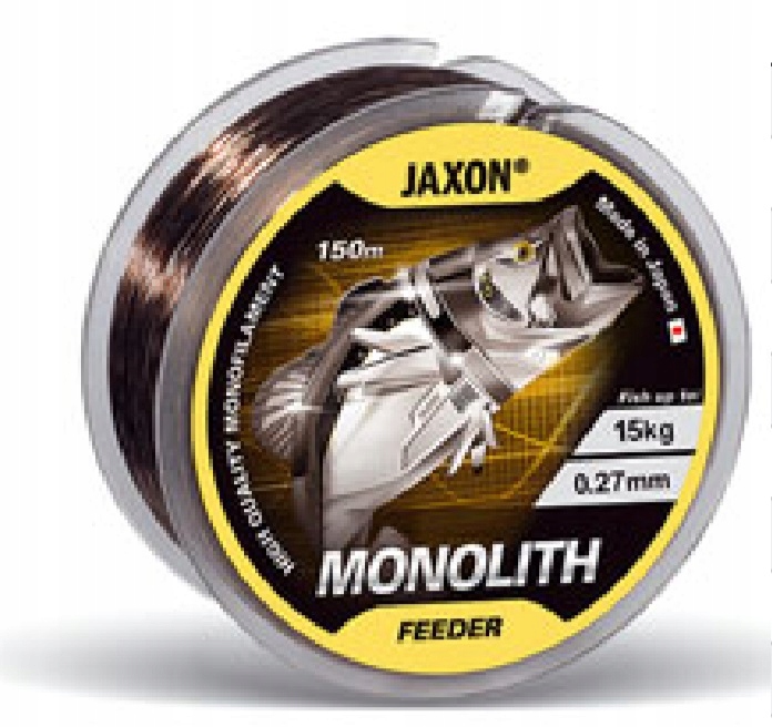 Żyłka Jaxon Monolith Feeder 0,18mm 150m Gruntowa Brązowa Dla Wędkarza