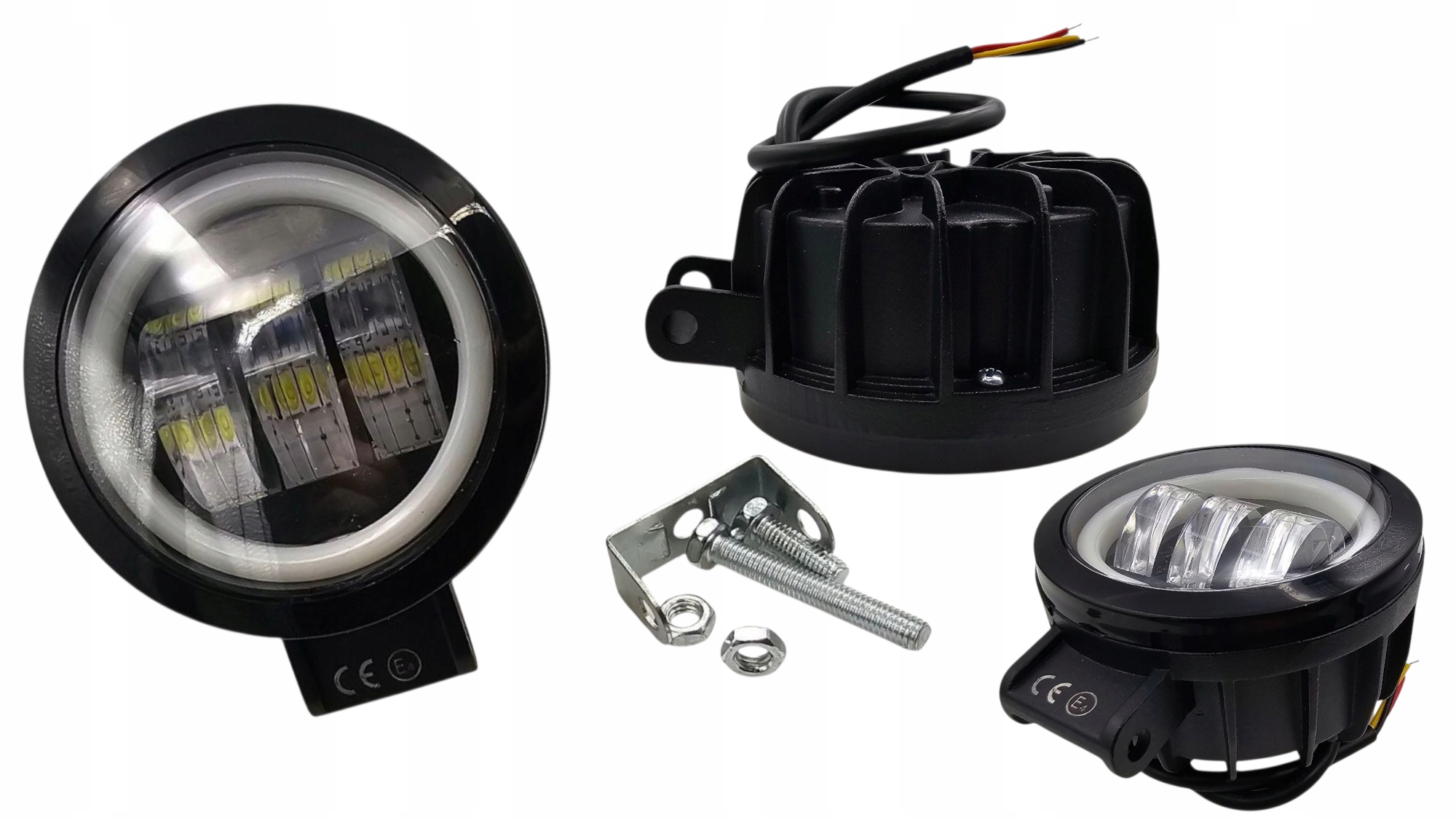 МОТОЦИКЛ ГАЛОГЕННАЯ ЛАМПА ФАРА МОТОЦИКЛ QUAD 1350LM 30W