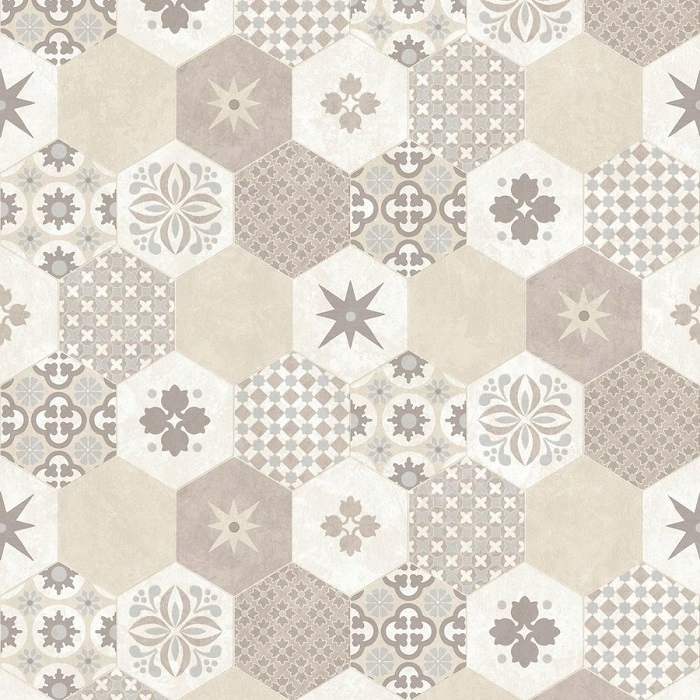 

Tapeta Wzór Patchwork Winylowa Na Flizelinie