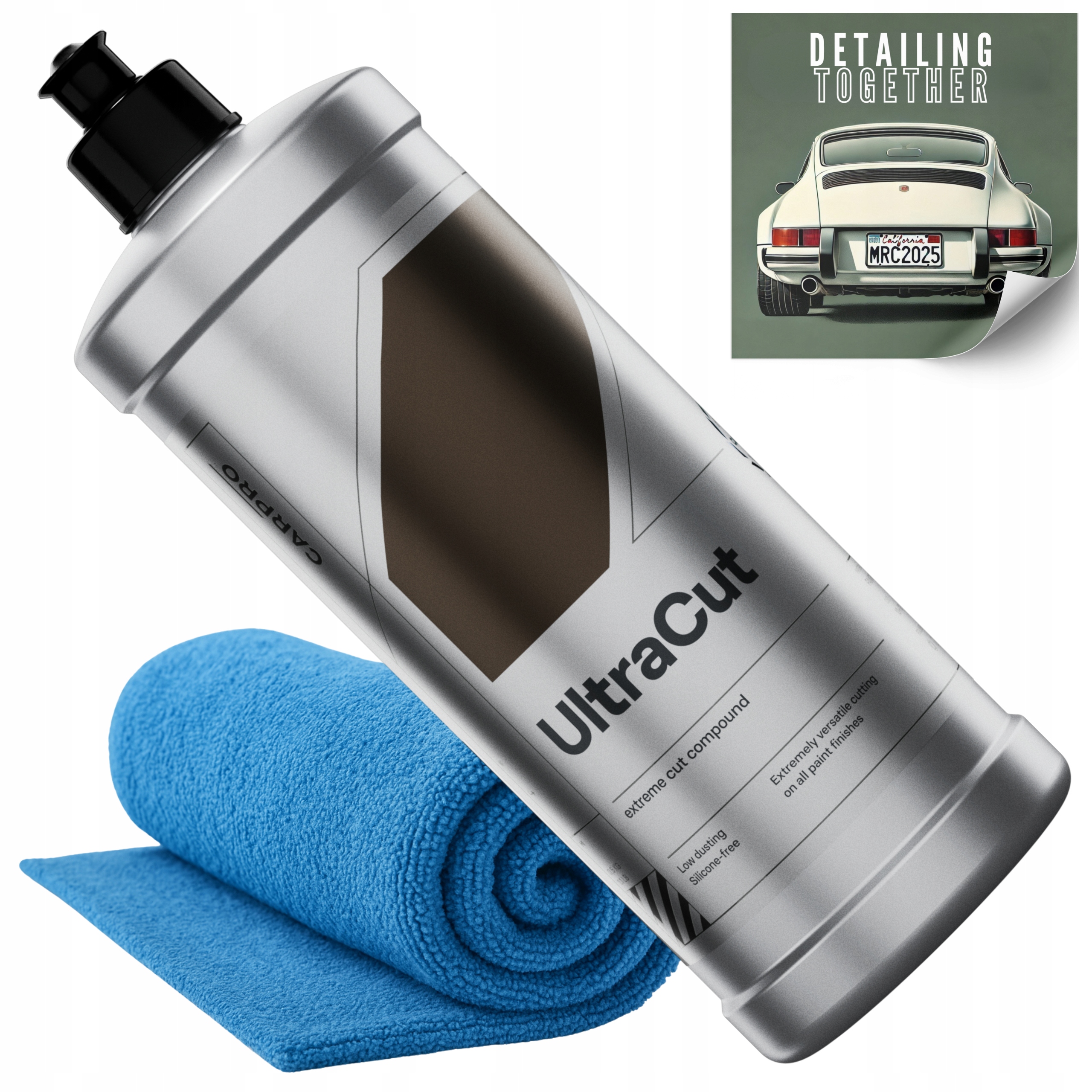 Leštiaca pasta CarPro UltraCUT Silno rezná laková pasta 1000 ml Mrcleaner