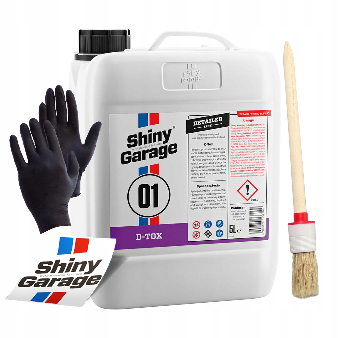 

Shiny Garage D-tox 5L Krwawiąca felga