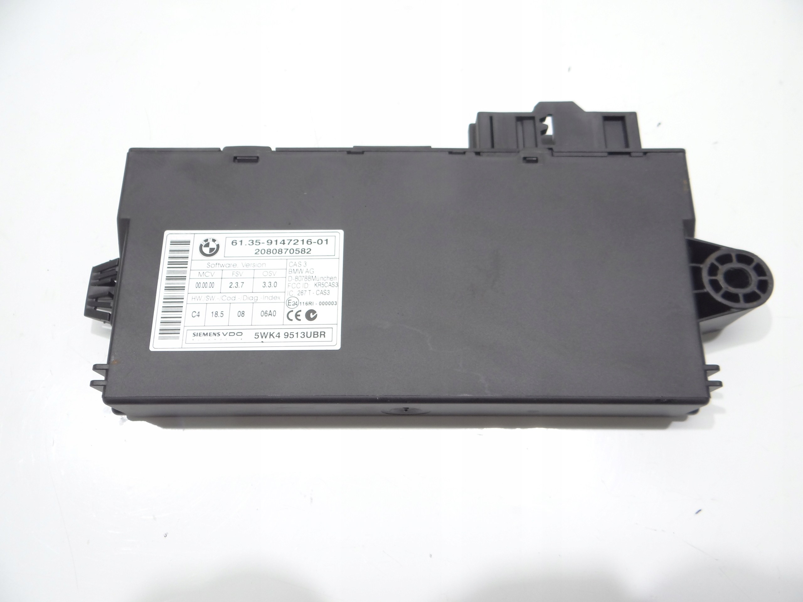 MODUŁ STEROWNIK CAS CAS3 BMW E60 E61 LCI 9147216