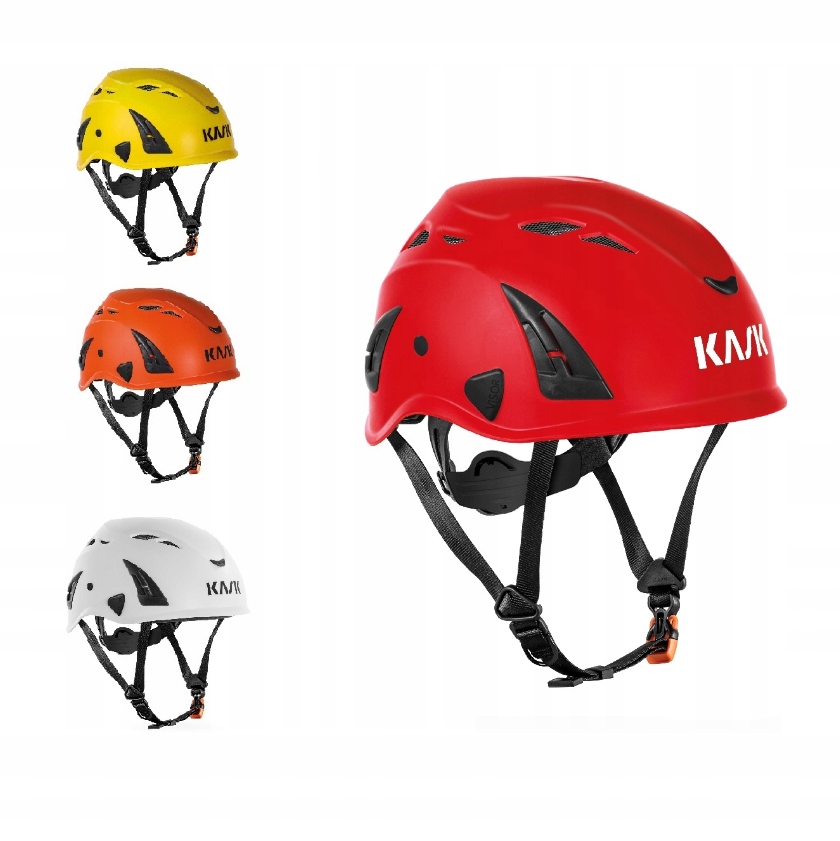 Kask Superplasma Aq czerwony Hełm przemysłowy Bhp Plasma work
