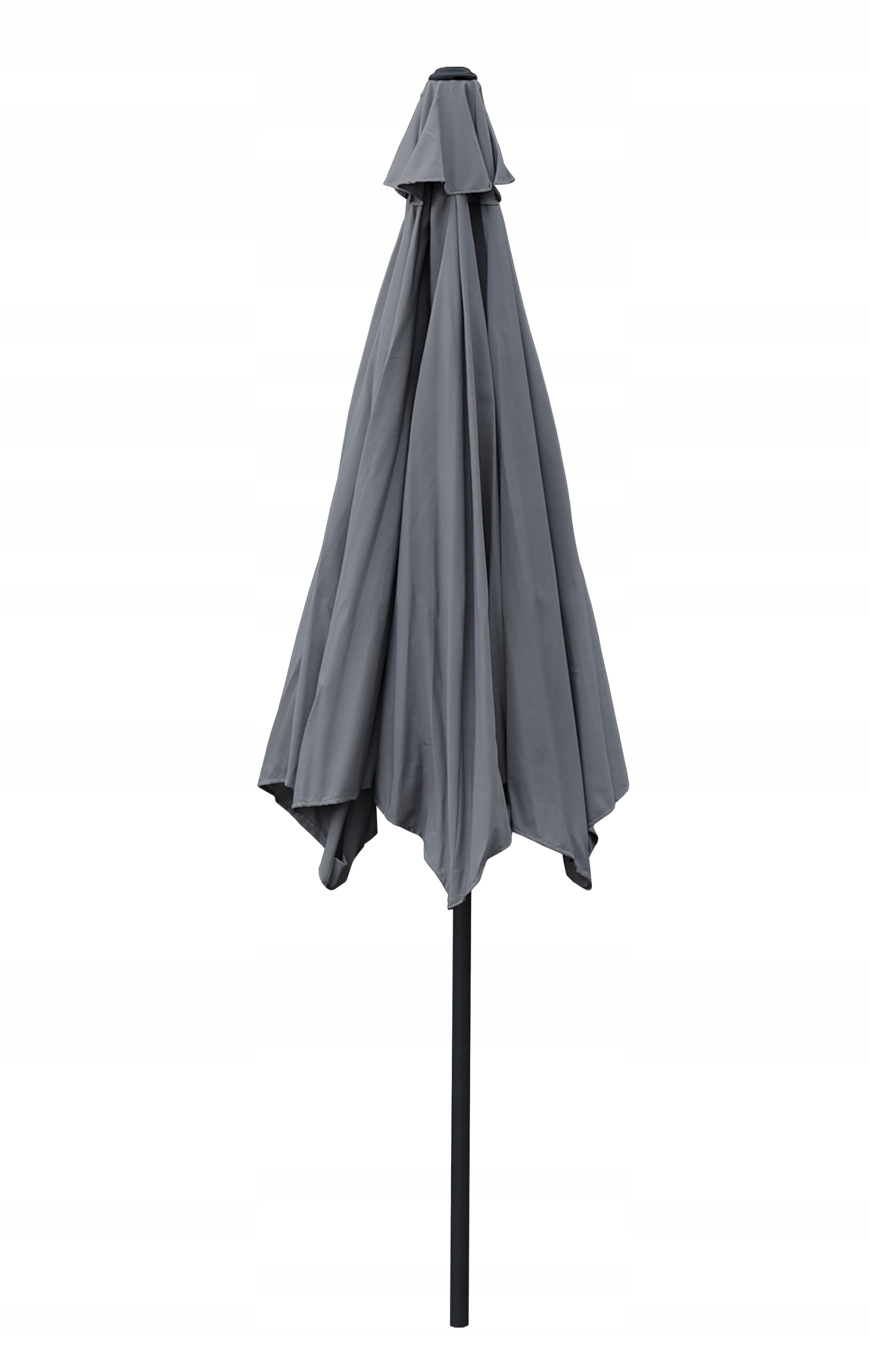 DUŻY PARASOL OGRODOWY 300 CM SKŁADANY REGULOWANY SOLIDNY ŁAMANY Z KORBKĄ Producent DOMAREX