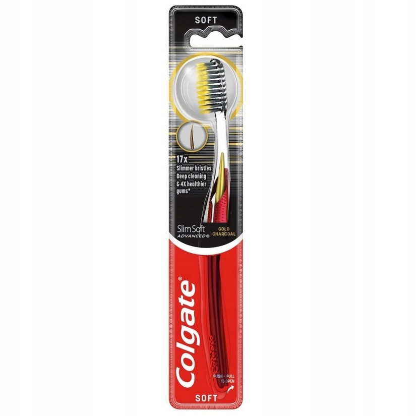 Colgate Szczoteczka do zębów Gold Charcoal Soft/Miękka