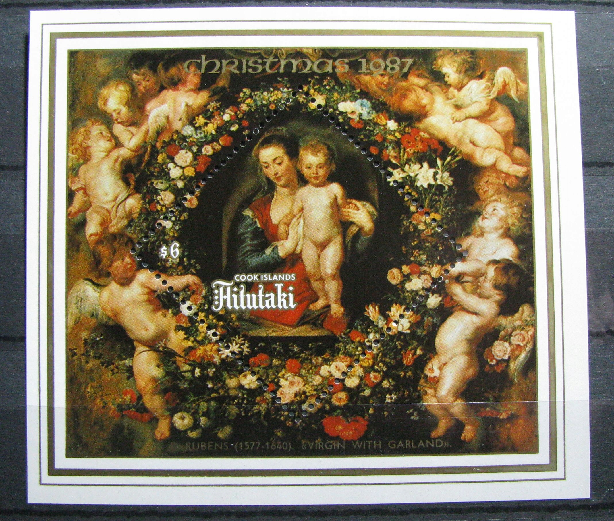 AITUTAKI - Mi blok 69 ** - Boże Narodzenie