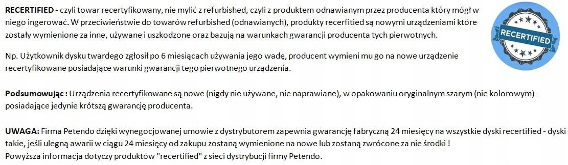 Dysk SSD Seagate FireCuda 530 1TB M.2 PCIe Format dysku M.2