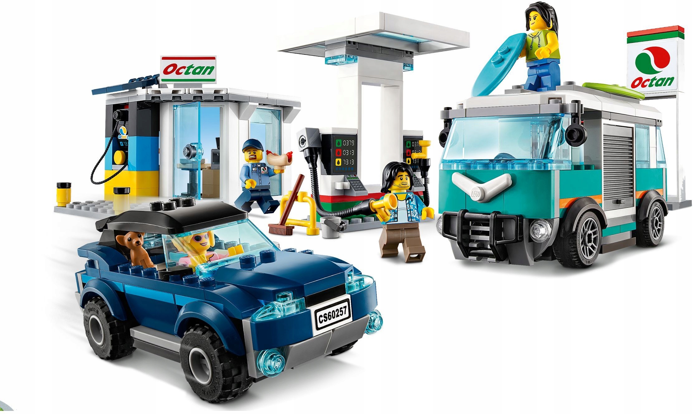 LEGO 60257 CITY Stacja benzynowa Marka LEGO