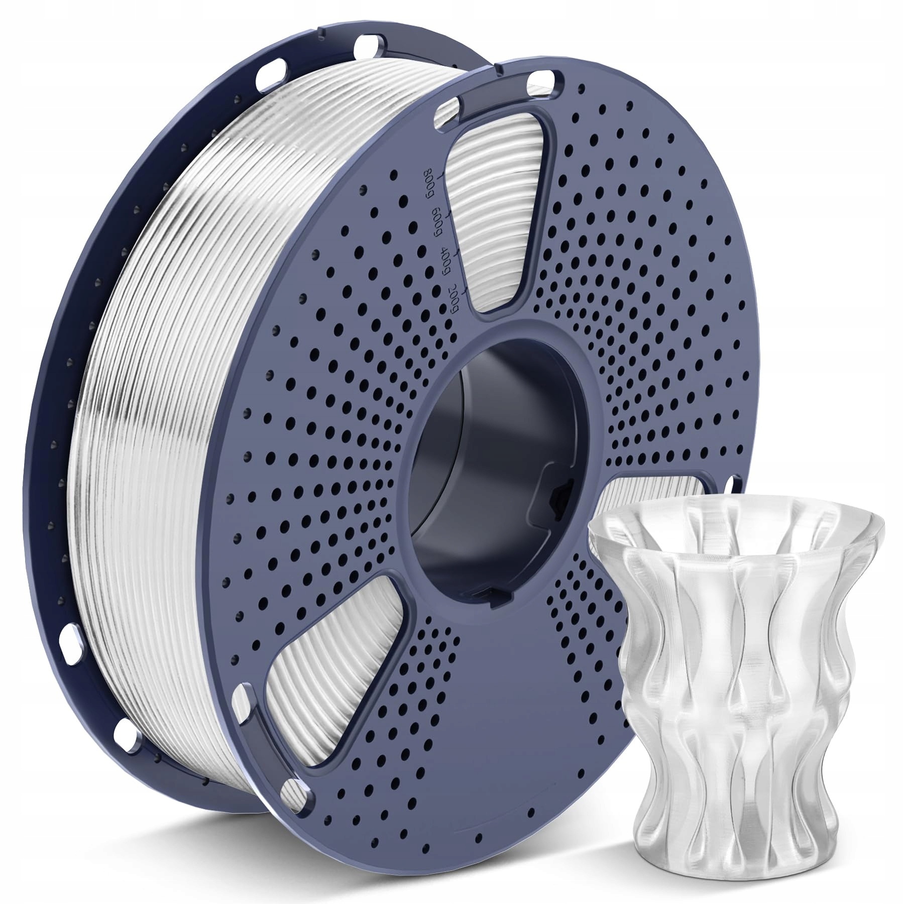 Filament ABS Sunlu 1,75 mm 900 g bezbarwny