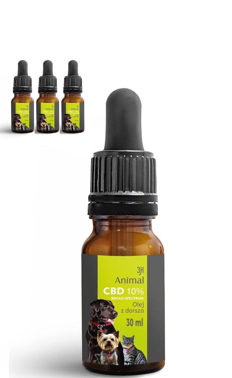 Cbd 10% Konopný Olej Pro Zvířata Broad Spe 30 ml