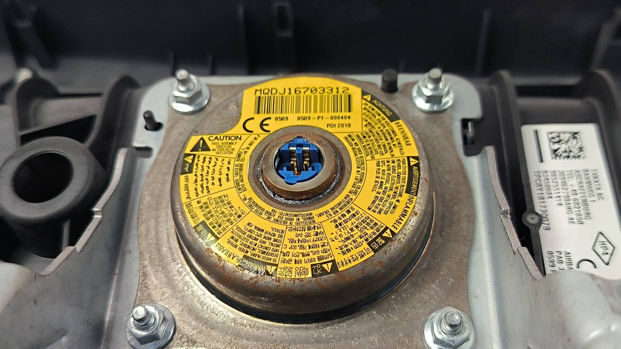airbag airbag 985255141R OPEL VIVARO B