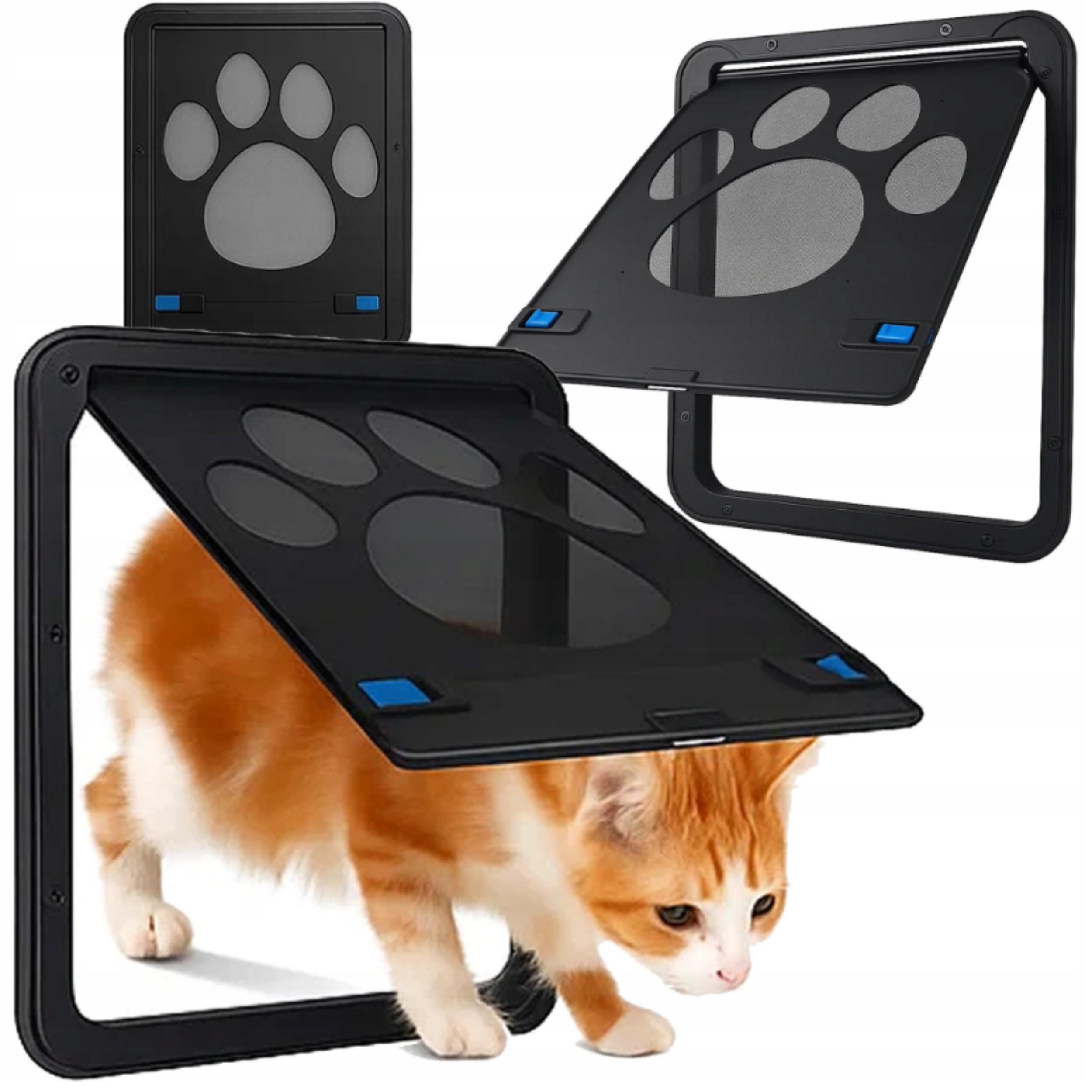 DRZWICZKI WAHADŁOWE FURTKA KLAPKA TUNEL DO DRZWI DLA PSÓW PSA KOTÓW KOTA