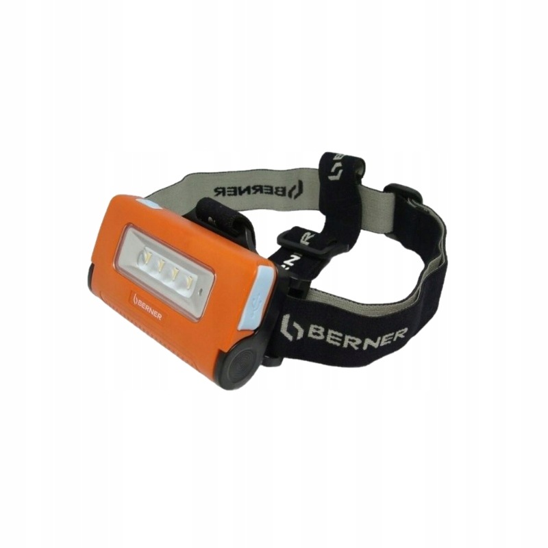 Berner Lampka czołowa akumulatorowa 2w1 micro Usb