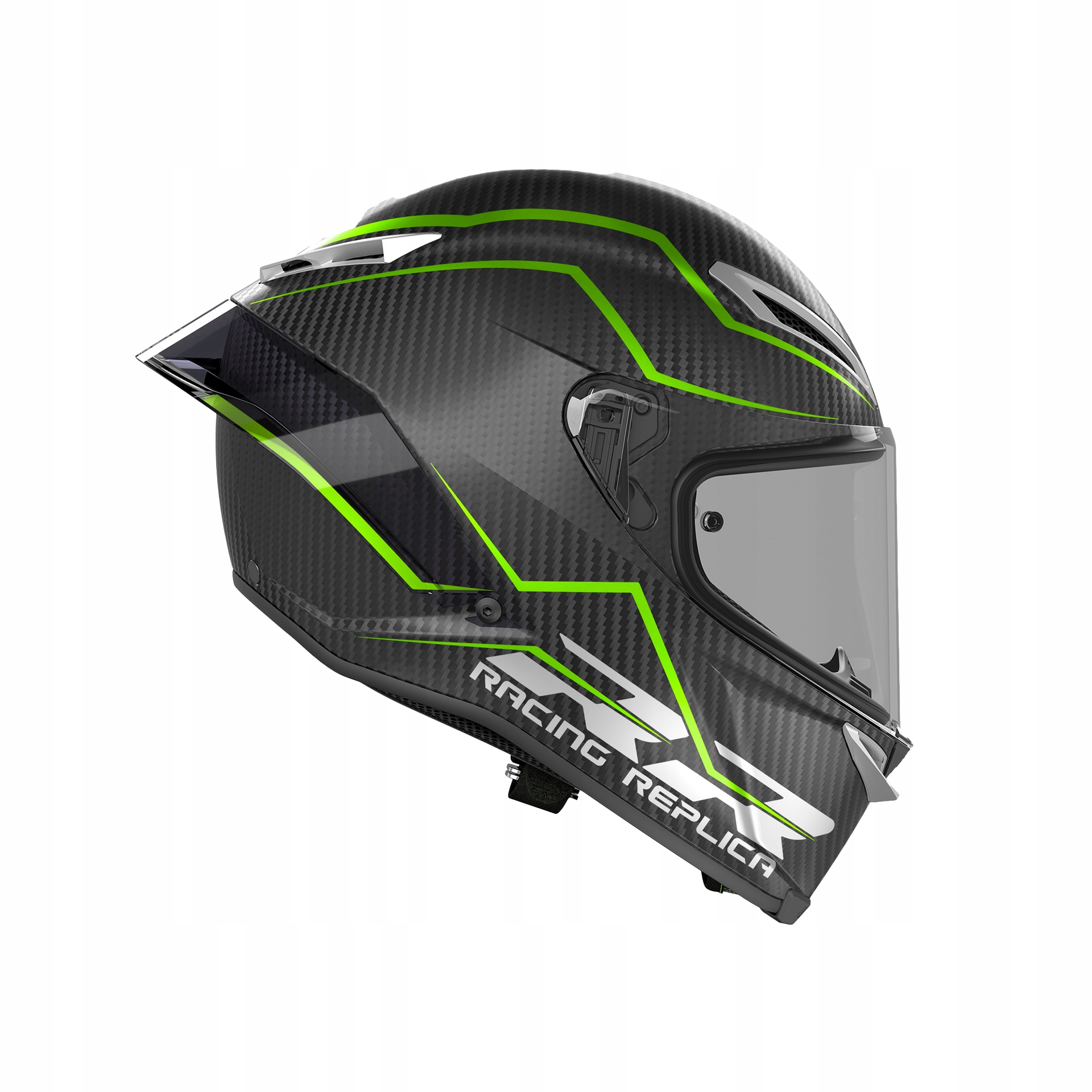 Motocyklová prilba Agv Pista Gp Rr Performante Carbon/Zelená M
