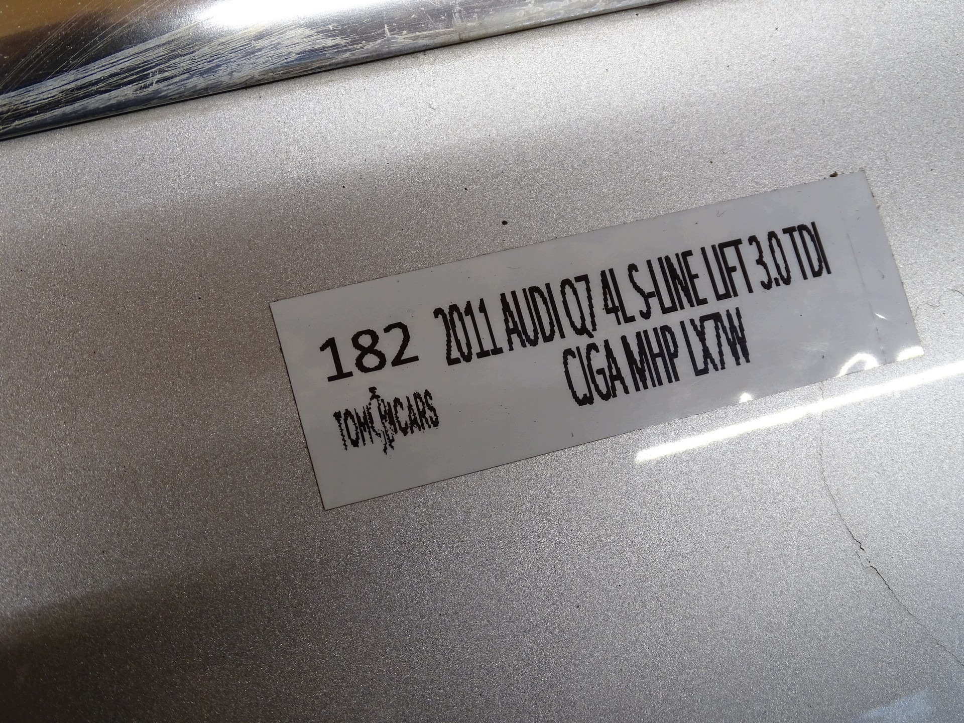door left front left front Q7 4L LIFT LX7W