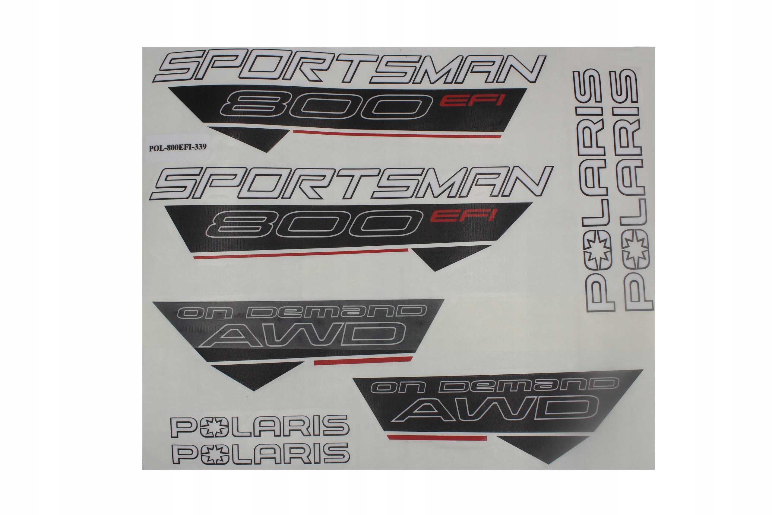 

Naklejka Polaris Sportsman 800 Efi Zestaw