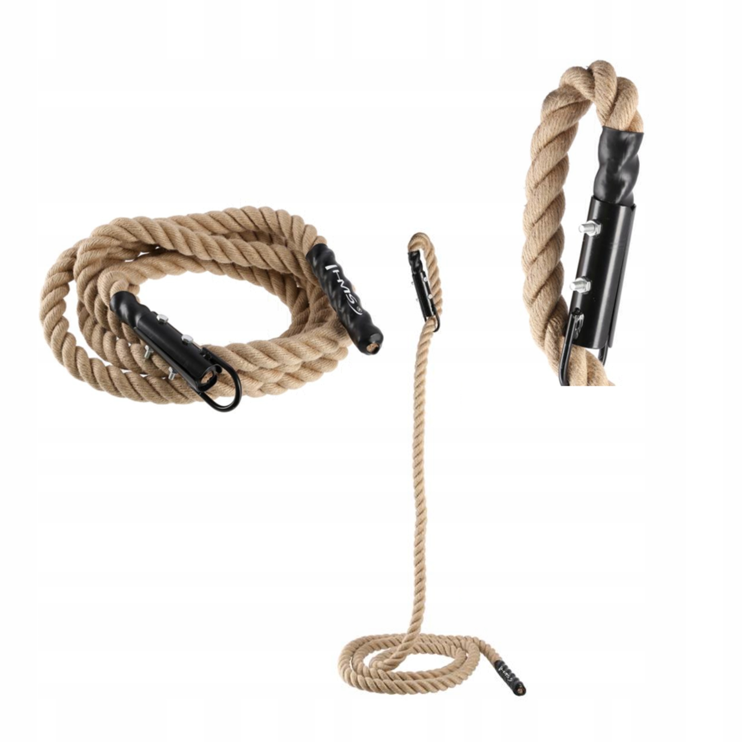 Hms RP05 Pevné 5 m tréninkové jutové lano pro lezení