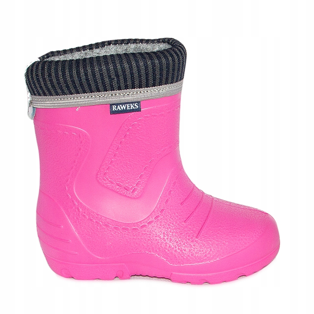 Kalosze dziecięce całoroczne Raweks różowe r.24/25